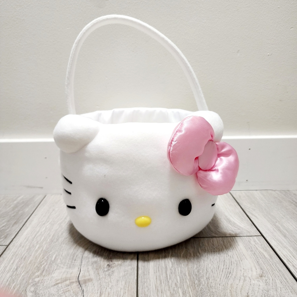 Hello Kitty Plush Easter Basket